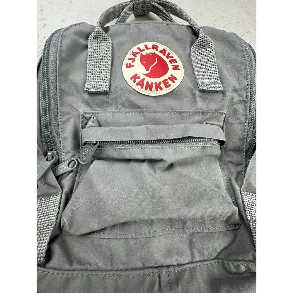 FJALLRAVEN Kanken Classic MINI Backpack Shoulder Bag Gray
